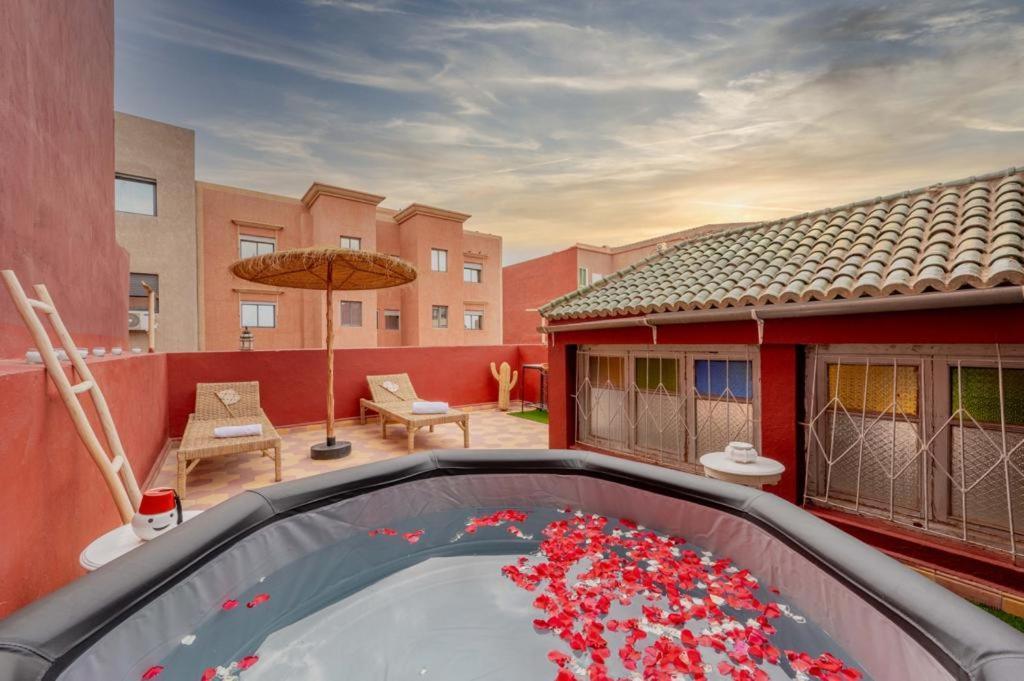 Rooftop Centre Ville Jacuzzi Marrakesh Esterno foto
